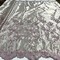 1 Yard Beaded Bridal Lace Fabric Embroidered on 100% Polyester Satin 54" Wide